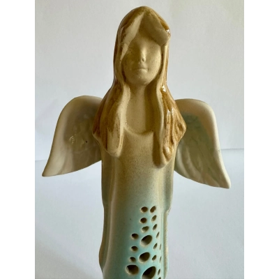 Anioł ceramiczny (wysokość 31cm)