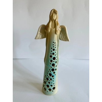 Anioł ceramiczny (wysokość 31cm)