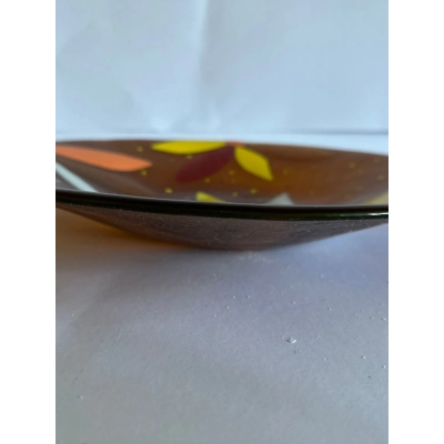 Patera szklana (średnica 35 cm)