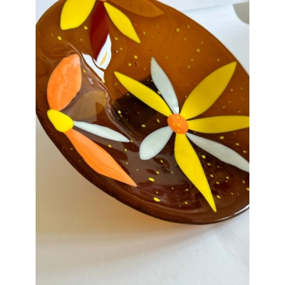 Patera szklana (średnica 35 cm)